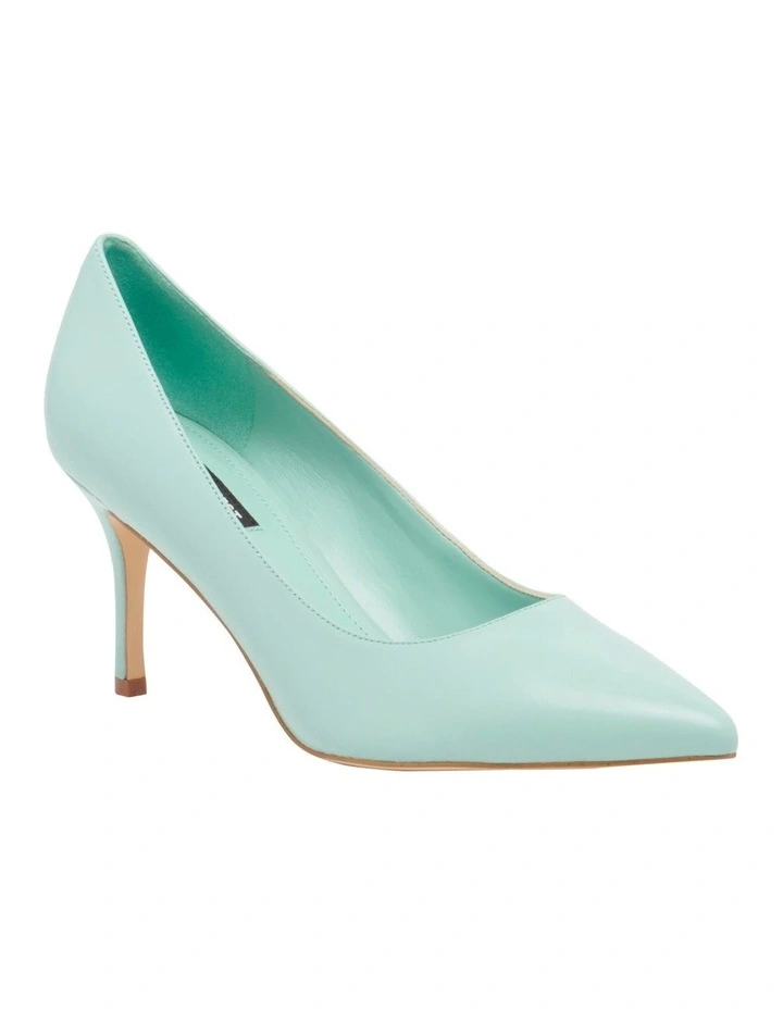 Mailin Pump in Aqua Blue