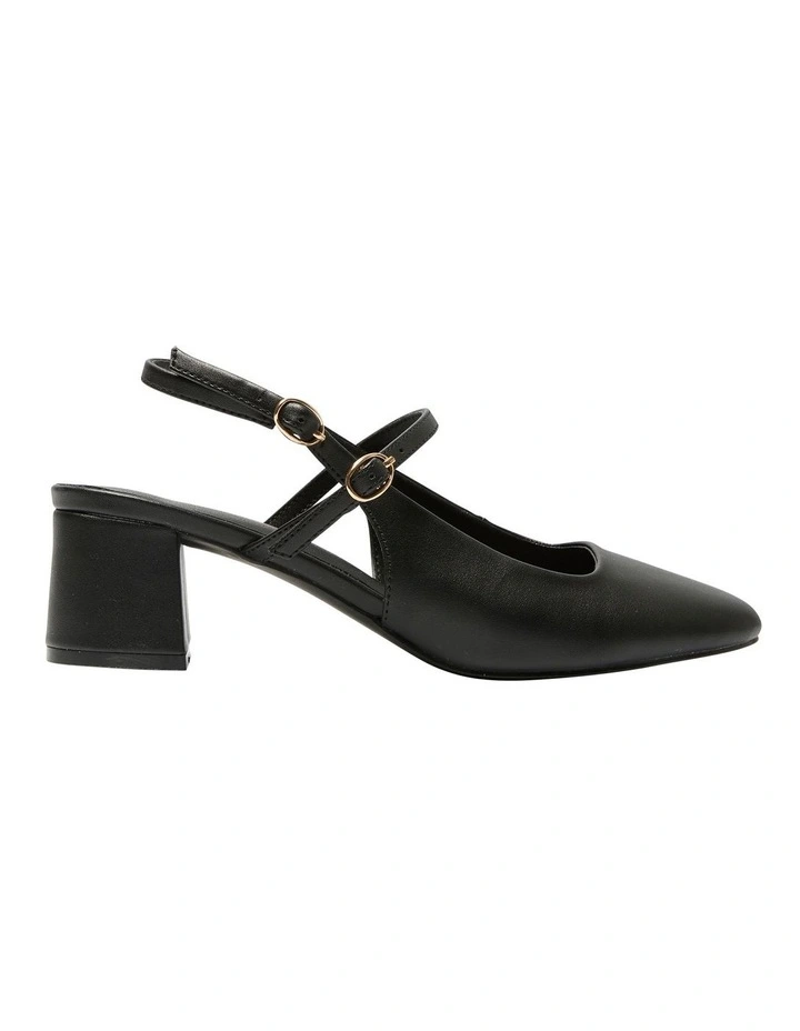 Natasha Heeled Shoes in Black