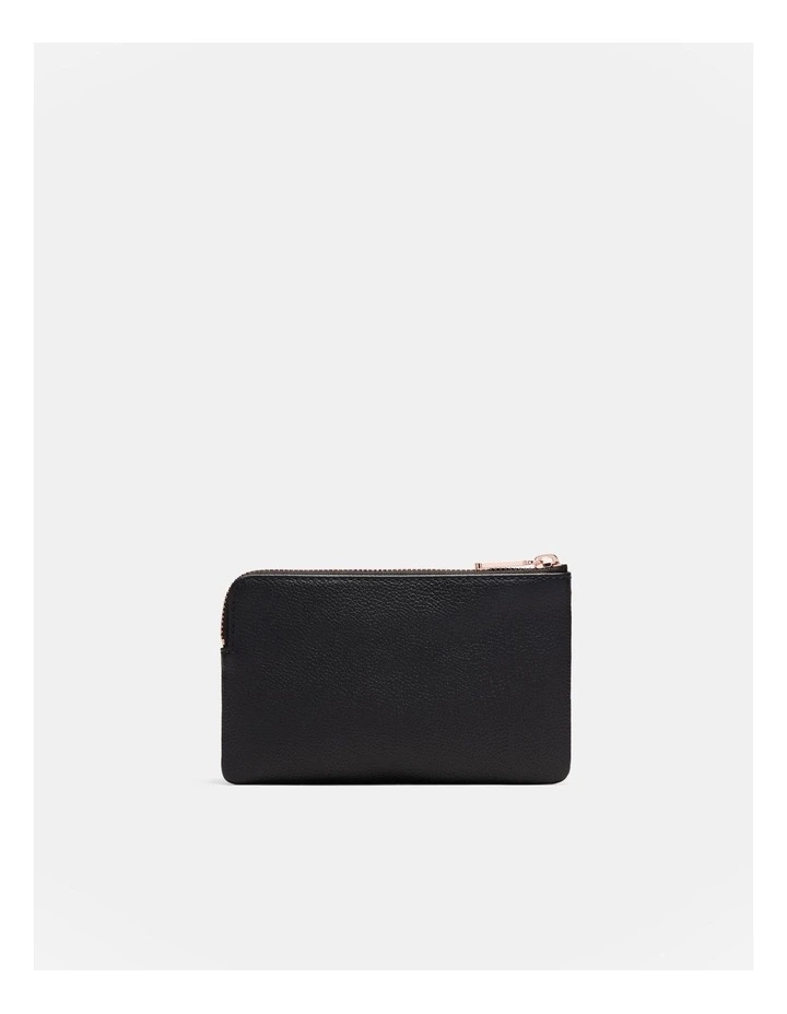 Hendrix Small Pouch in Black Rose Gold
