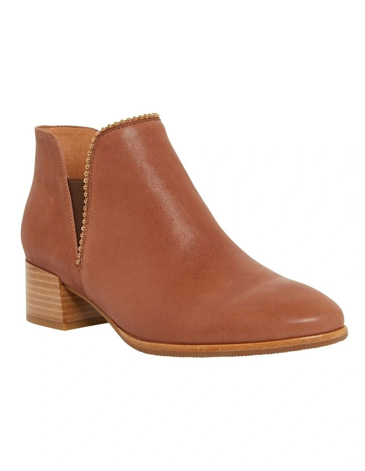 Astor Tan Glove Boots