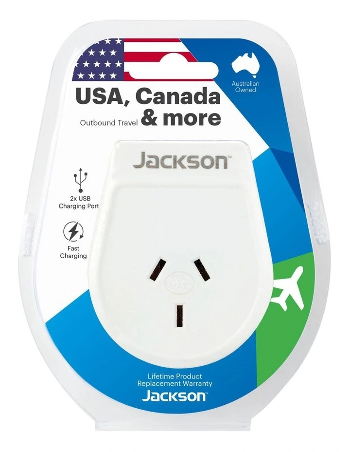 PTA8809USBMA USB-A Adaptor in White