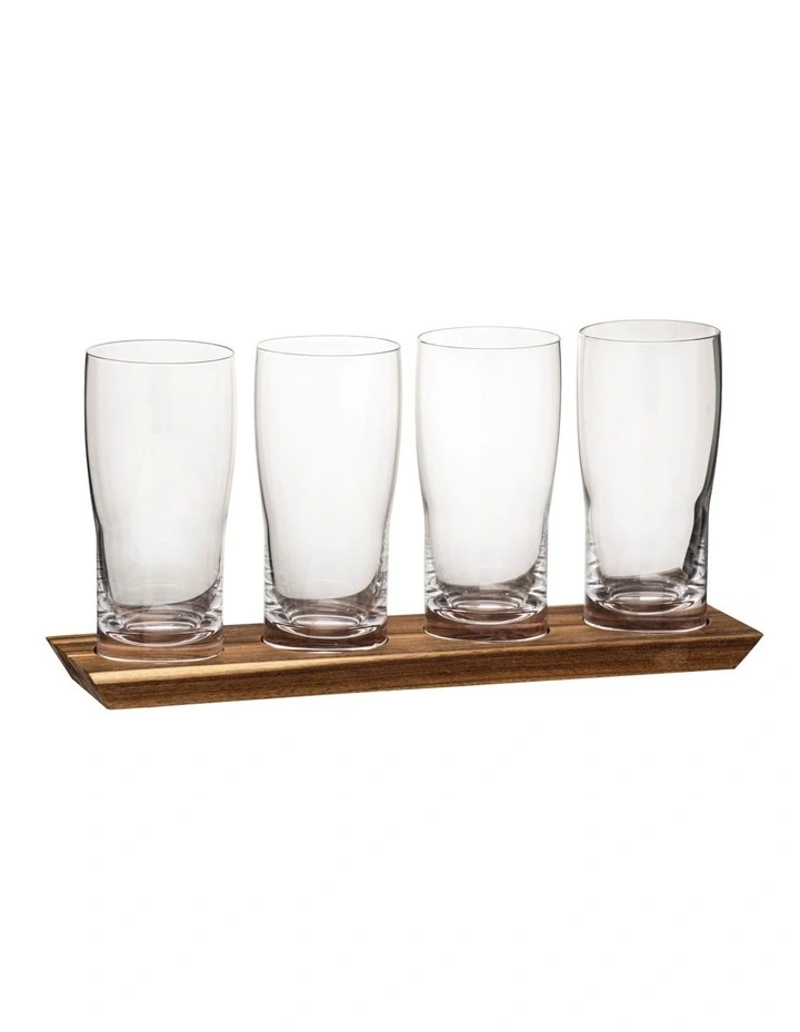 Harvey Beer Tasting Flight 5 Piece in Clear