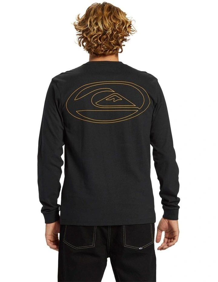 Pills Stn Long Sleeve T-shirt in Black