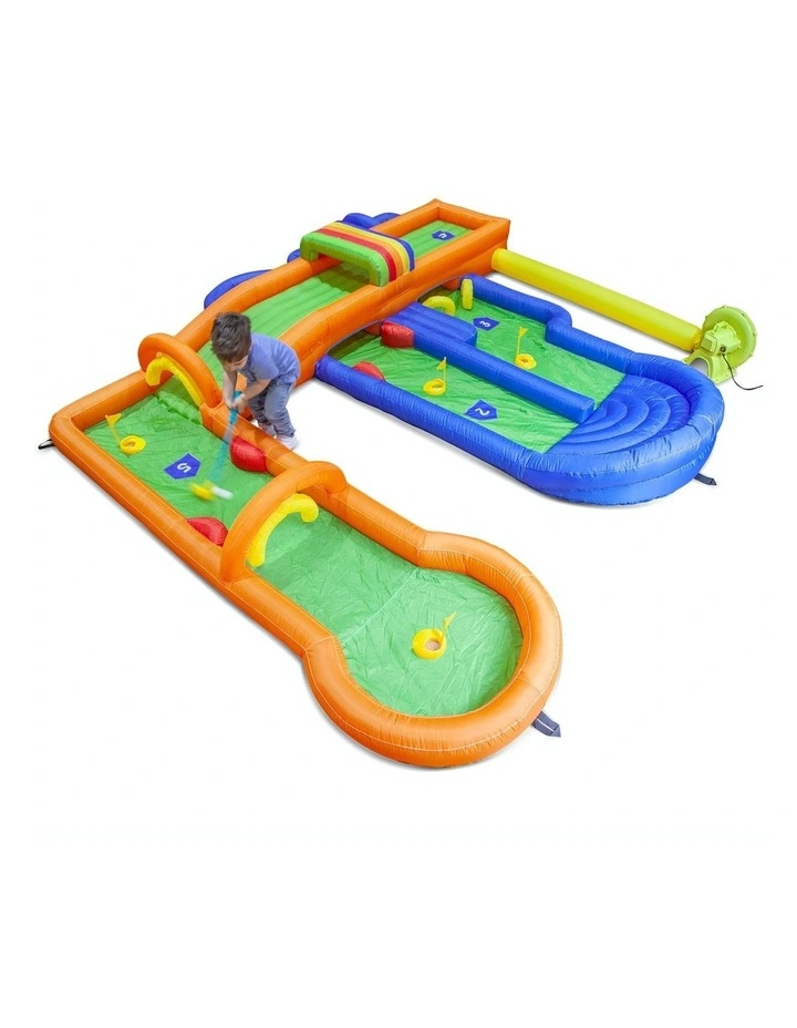 Tee Off Inflatable Mini Golf Play Centre
