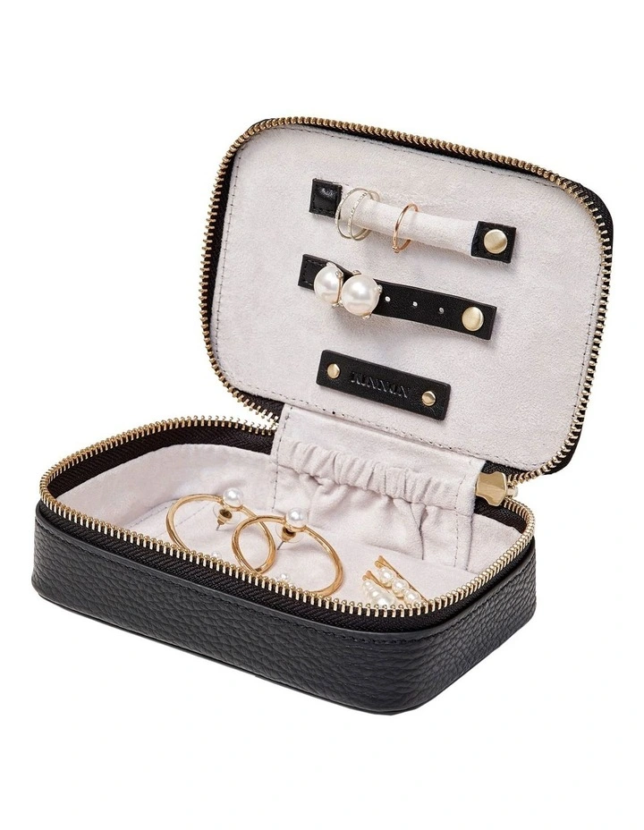 Blixen Jewellery Case in Black