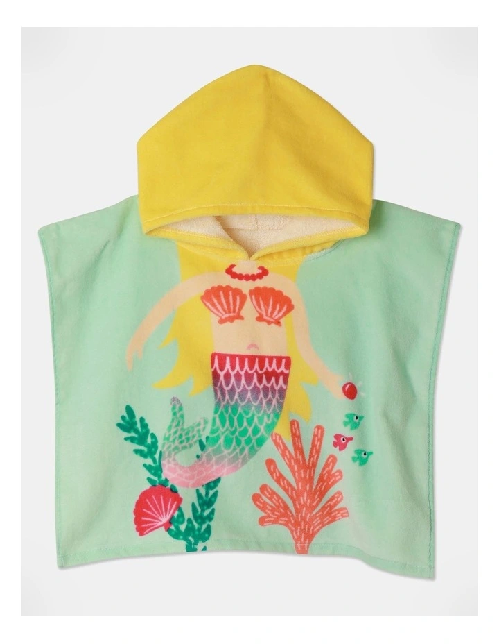Mermaid Poncho in Multi
