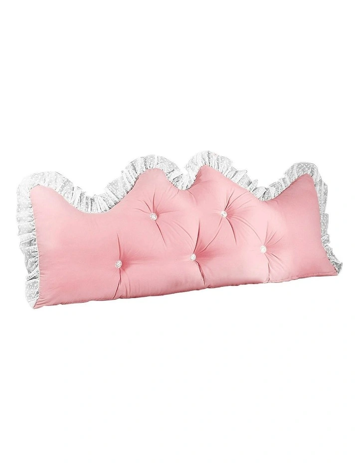 Princess Bed Headboard Pillow 180cm in Pink