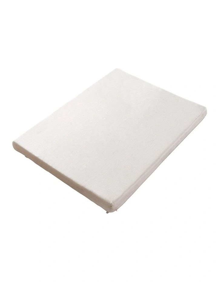 Memory Foam Single Mattress Topper 7cm in White