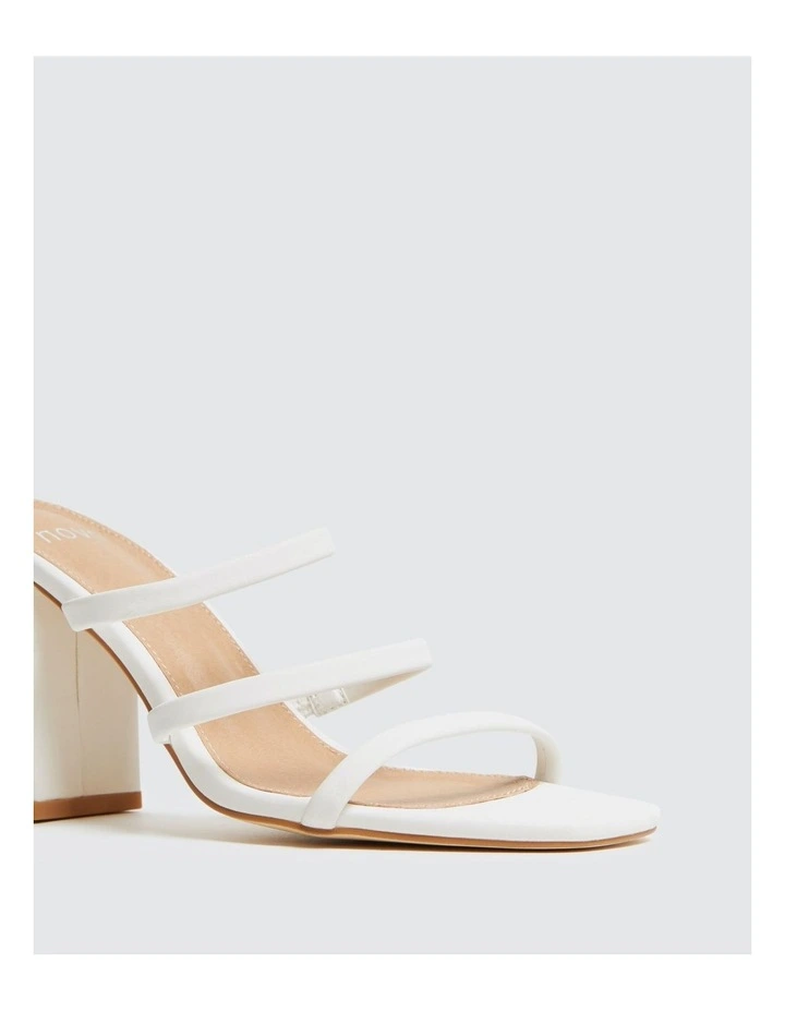 Mood Mules in white