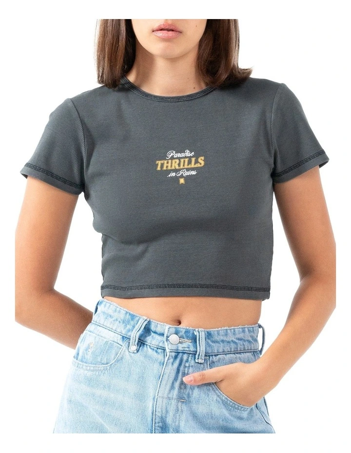 Sessions Baby Tee in Merch Black