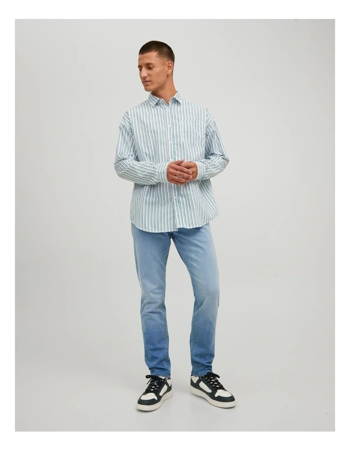 Glenn Icon 625 Light Jeans in Blue Denim
