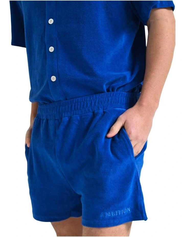 Organic Cotton Shorts in Blue