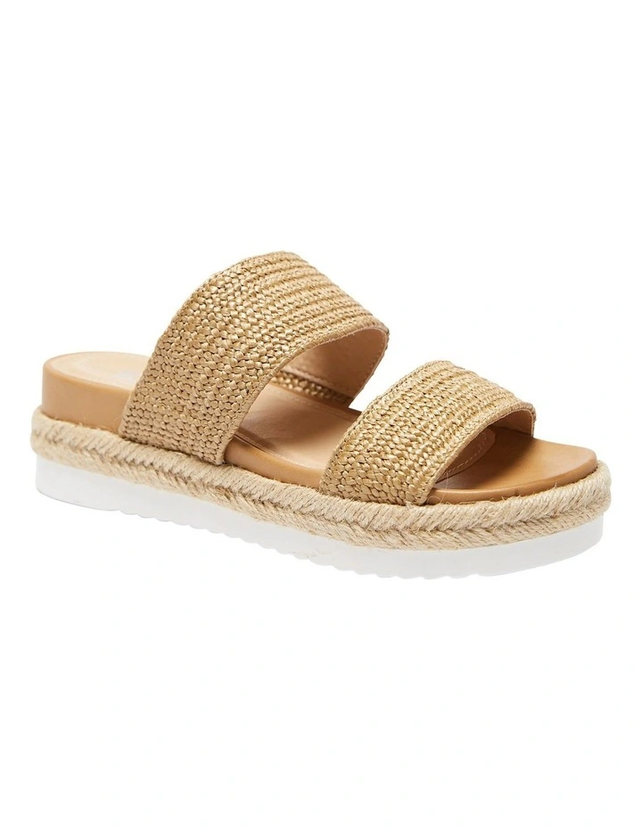 Winona Sandals In Natural Weave