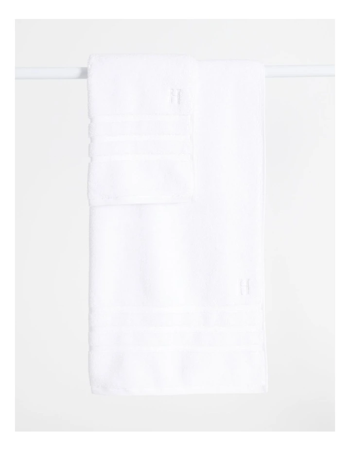 Super Plush Cotton Towels in White