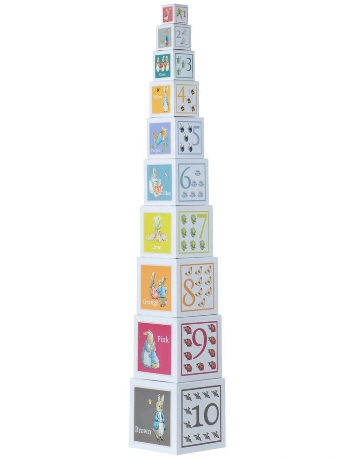 Peter Rabbit Stackable Learning Blocks