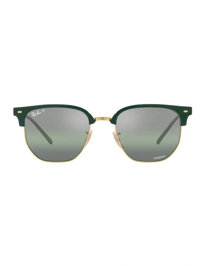 NEW CLUBMASTER Polarised Sunglasses In Black