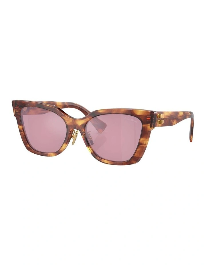 MU 02ZS Sunglasses in Black