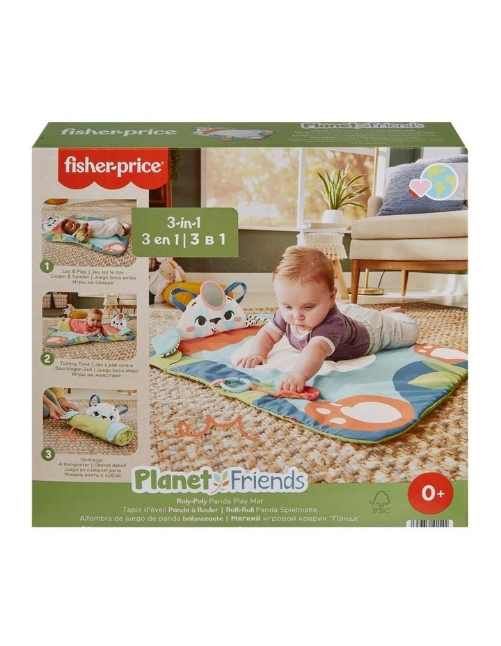 Planet Friends Roly-Poly Panda Baby Activity Play Mat