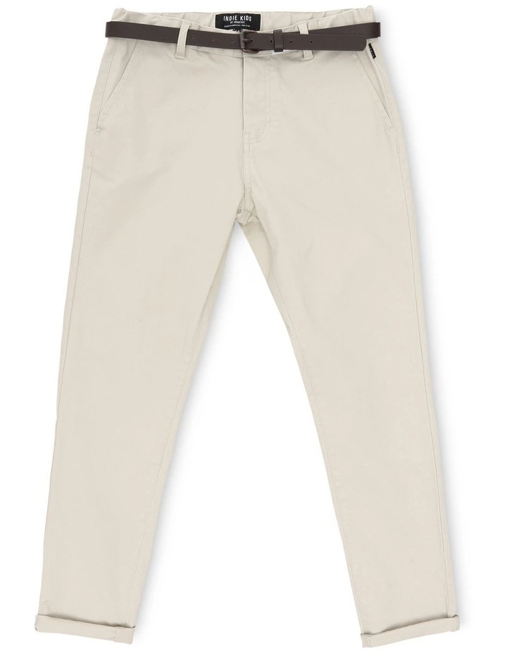 Cuba Stretch Chino (3-7 years) in Talc