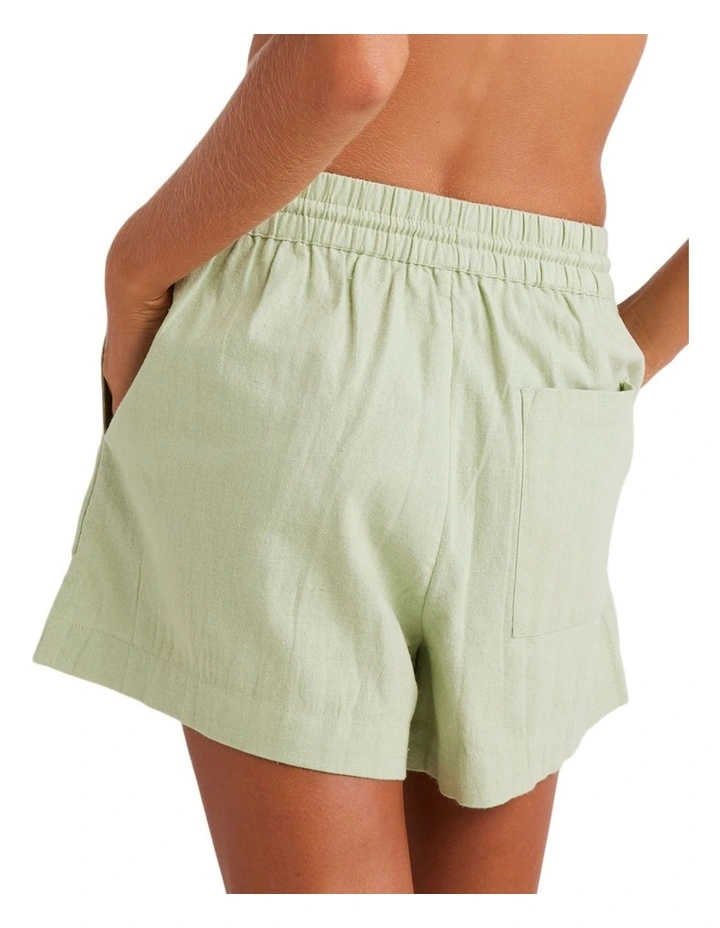 Lekeitio Beach Skirt in Laurel Green