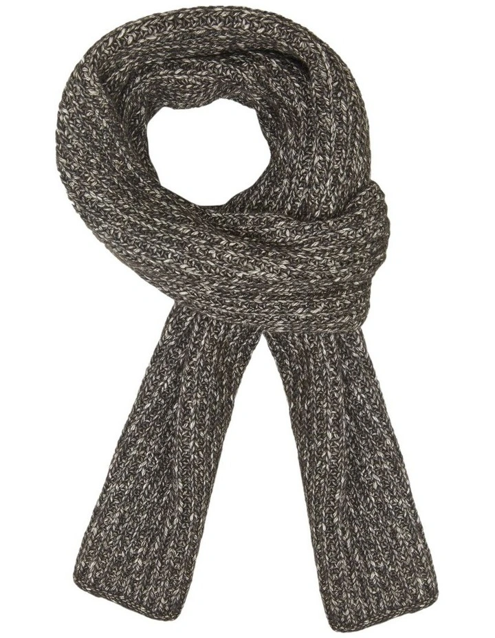 Braden Knit Scarf in Midnight