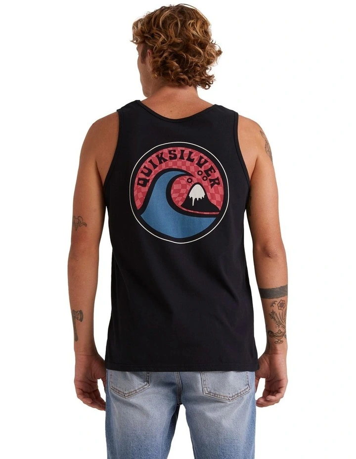 Feeling The Vibe Muscle Vest Top in Black