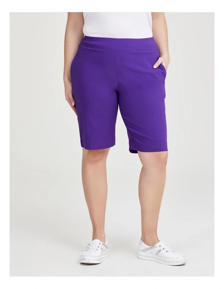Expose Short in Royal Purple