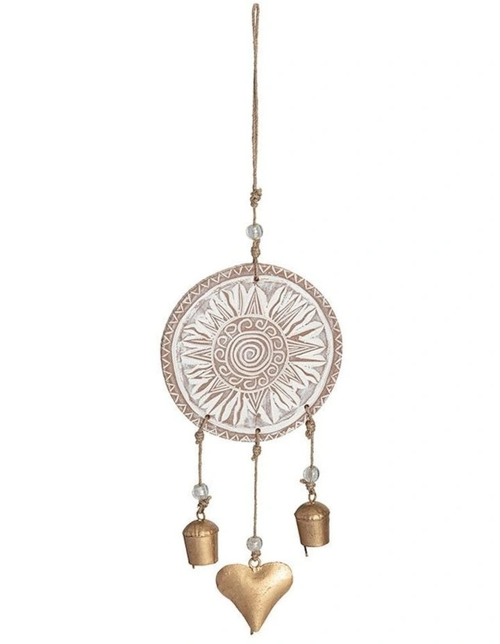 Sunflower & Bells Wall Hanging Decor in Multi