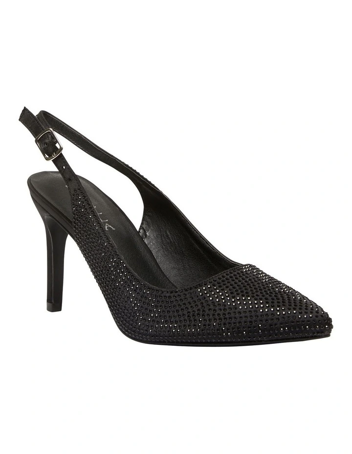 Whitney Heeled Shoes in Black