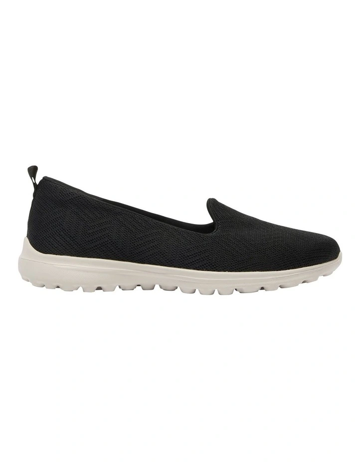 Perry Sneakers in Black Stretch