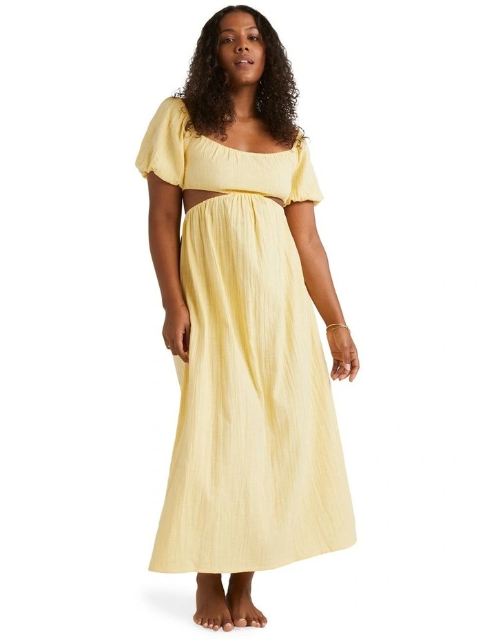 On The Coast Dress in Pineapple