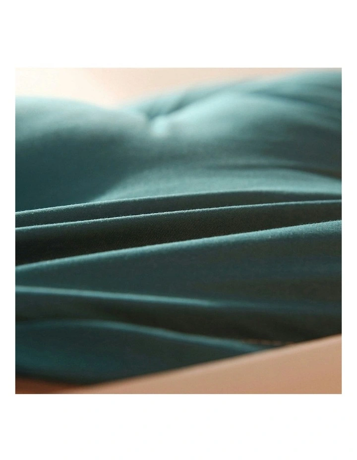 Princess Bed Headboard Pillow in Blue-Green