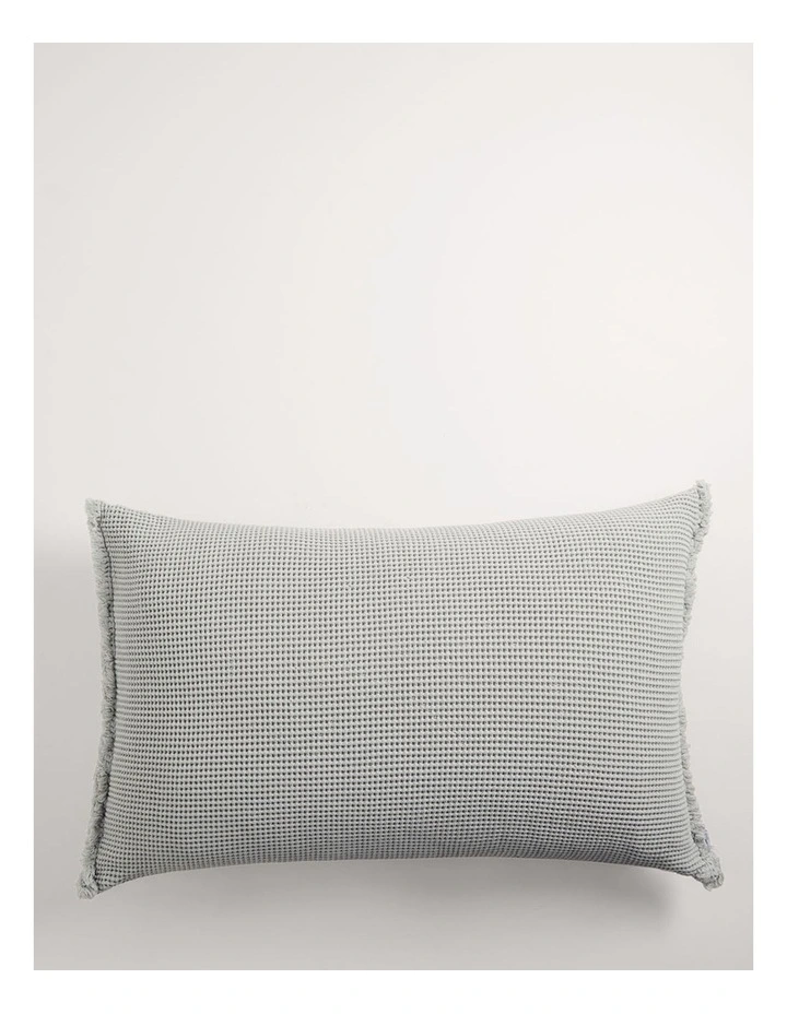 Taylor Waffle Cushion 40x60cm in Grey