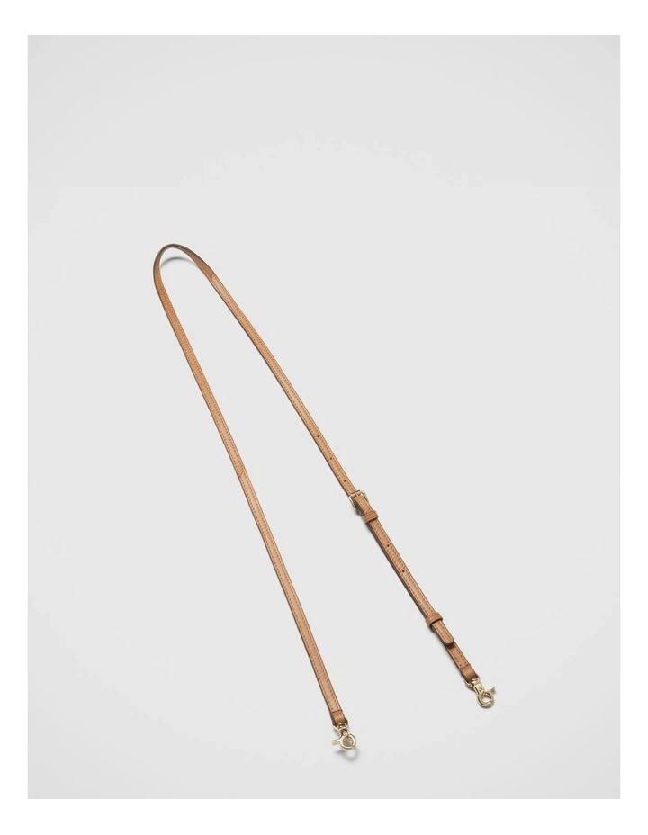 Link Crossbody Bag Strap 8mm in Caramel