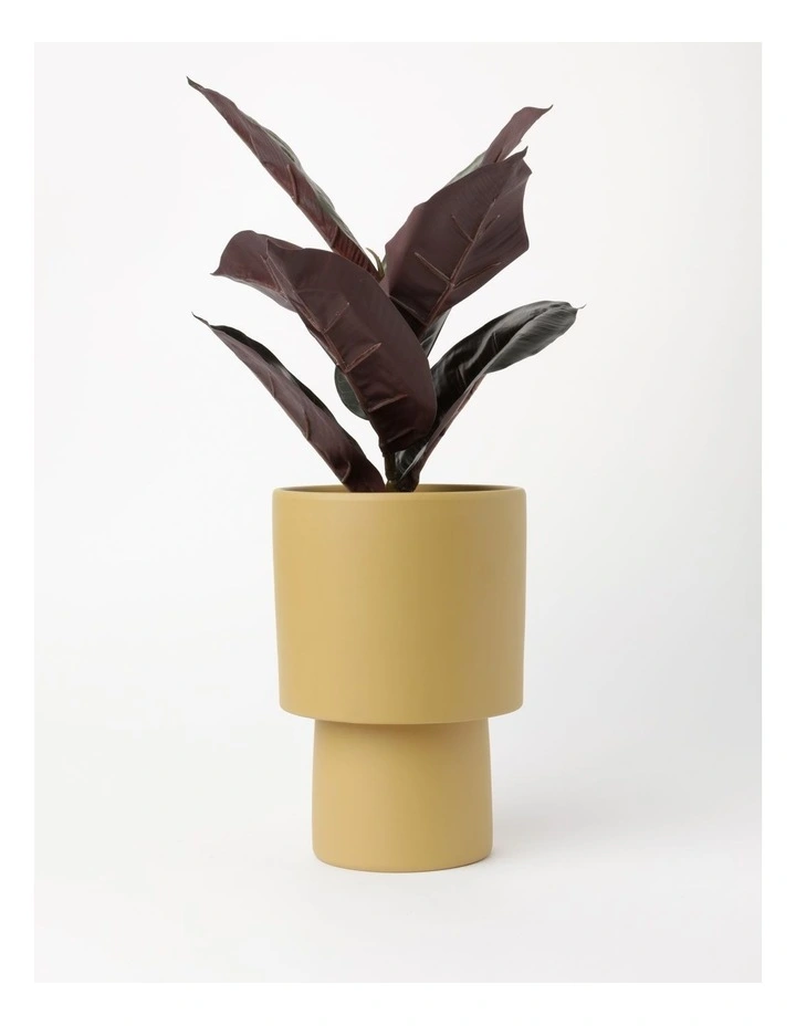 Small Rubber Artificial Plant 45cm in Green