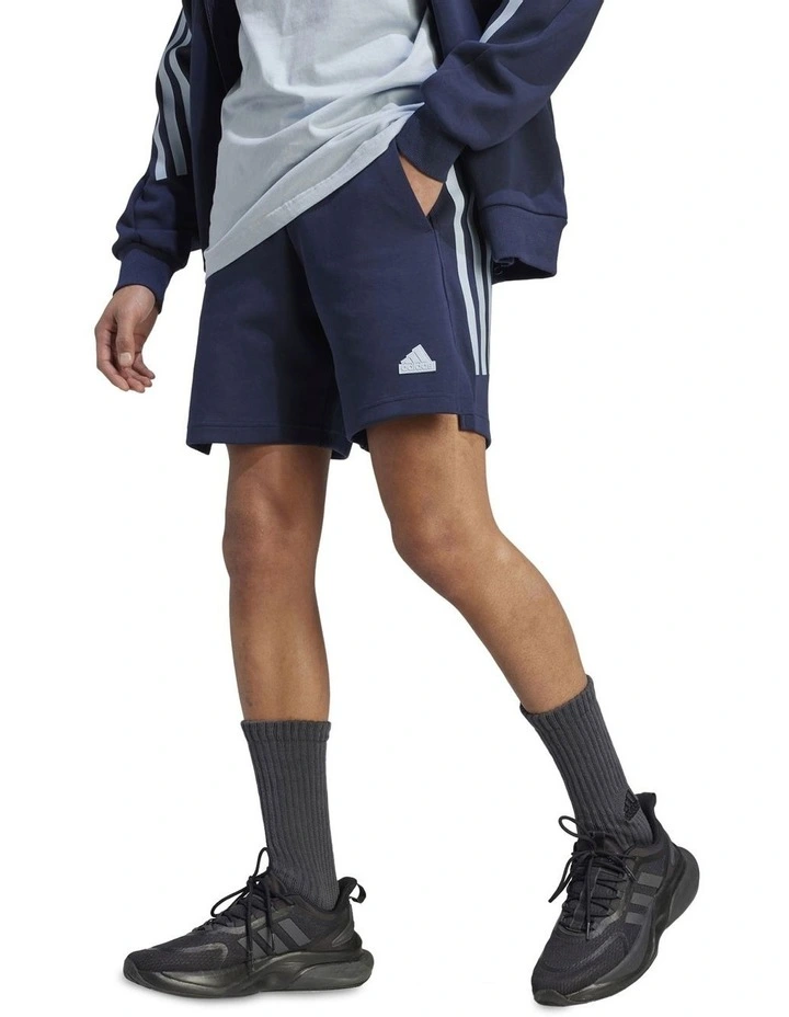 Future Icons 3-Stripes Shorts in Navy