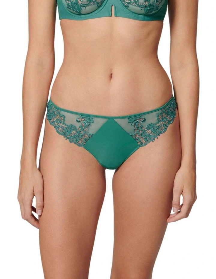 Saga Shorty Brief in Green