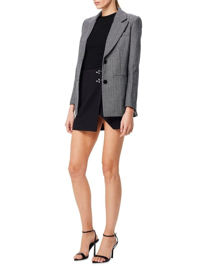Reformation Blazer in Black