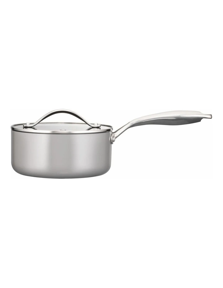 Non-Stick 5 Piece Cookset Steel Grey