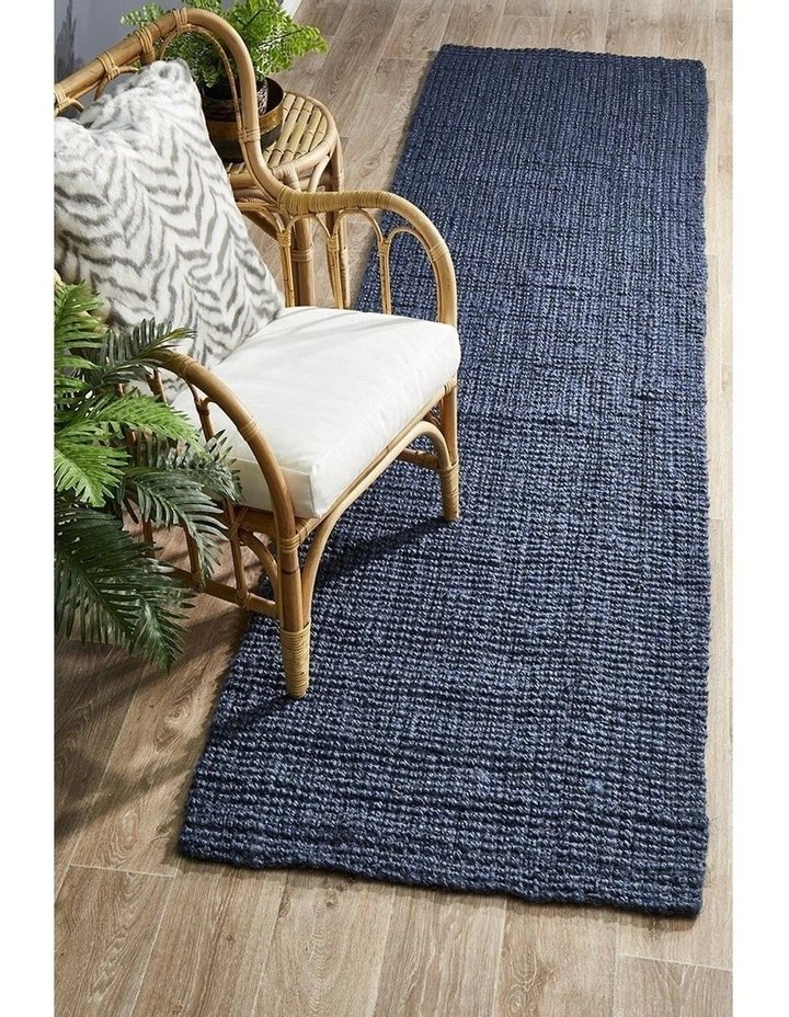 Atrium Barker Rug in Navy