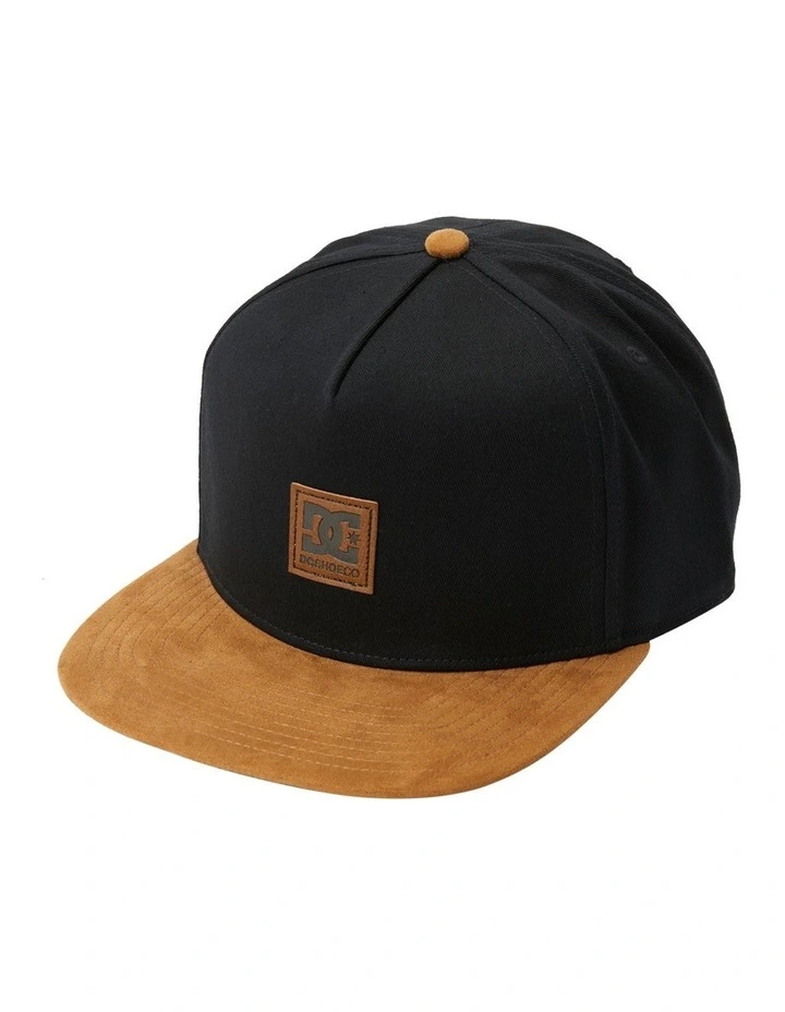Brackers Snapback Hat in Black