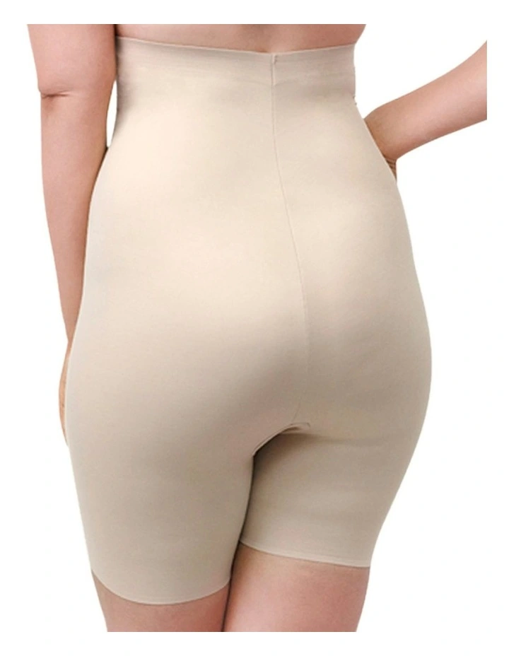 Total Contour Hip, Tummy & Thigh Slimmer Shaping Shorts in Warm Beige