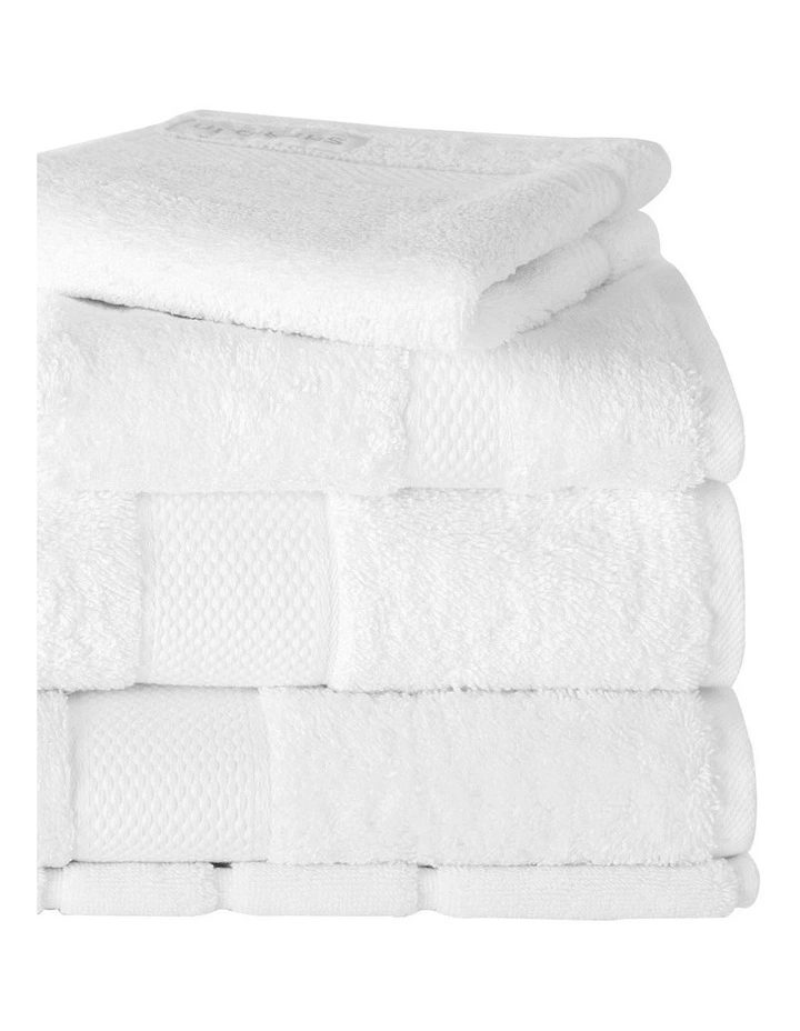 Luxury Egyptian Towel Range in Snow