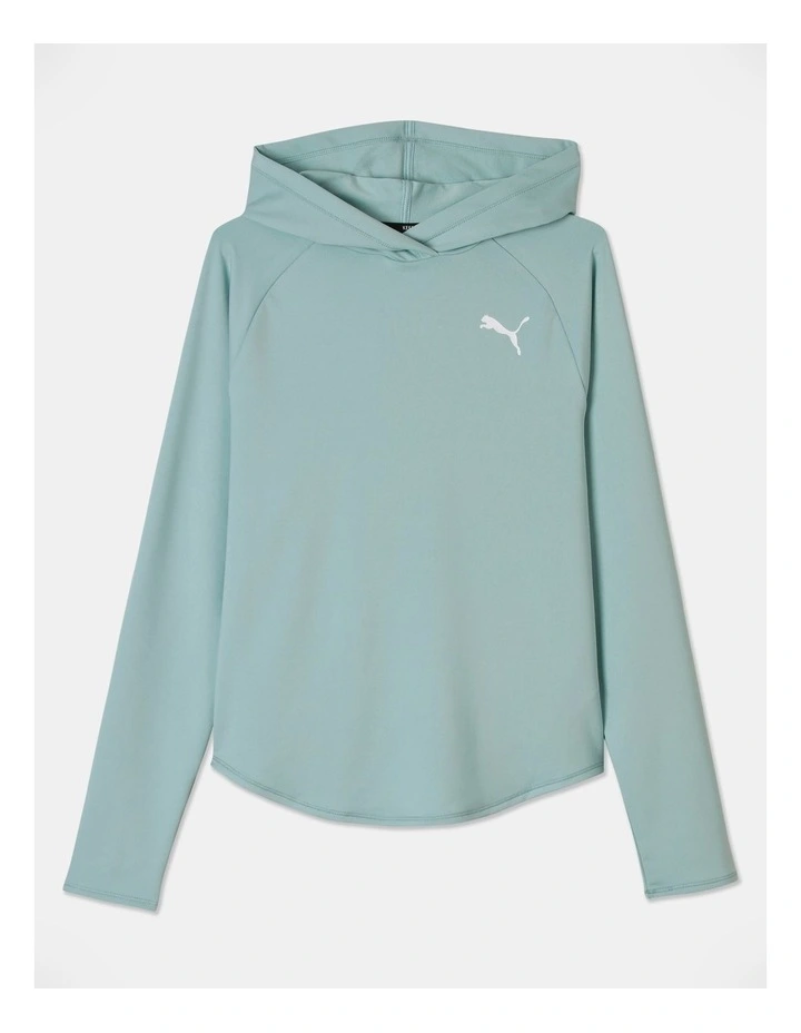 Active Hoodie in Turquoise Surf