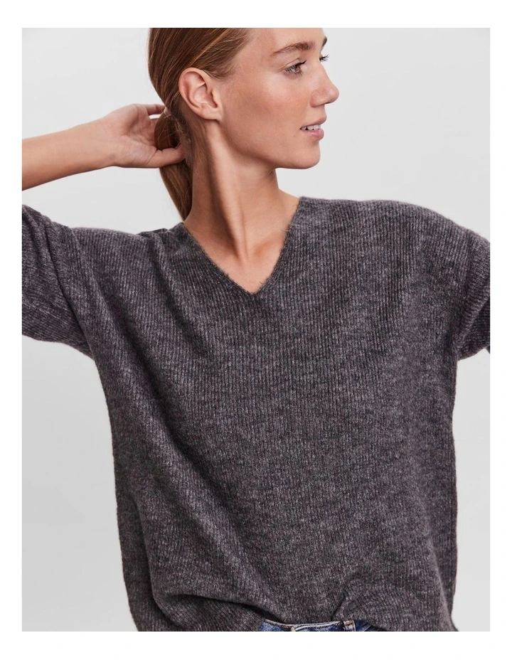 Crew Lefile Knit in Grey