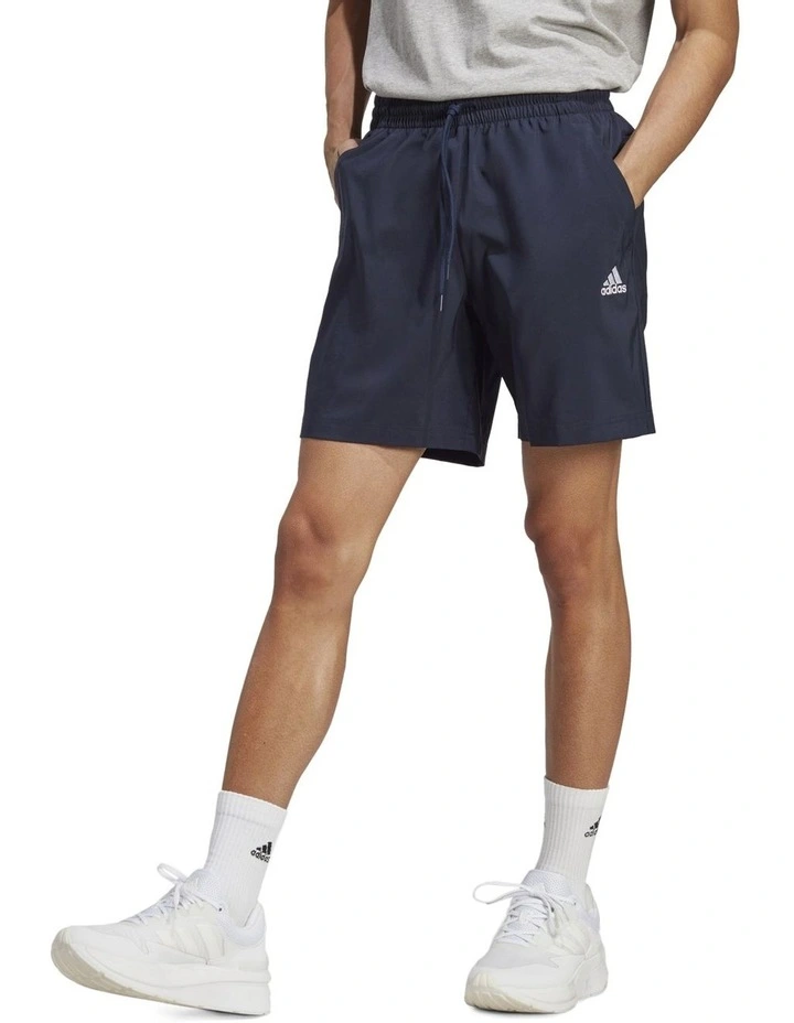 Aeroready Essentials Chelsea Small Logo Shorts in Navy
