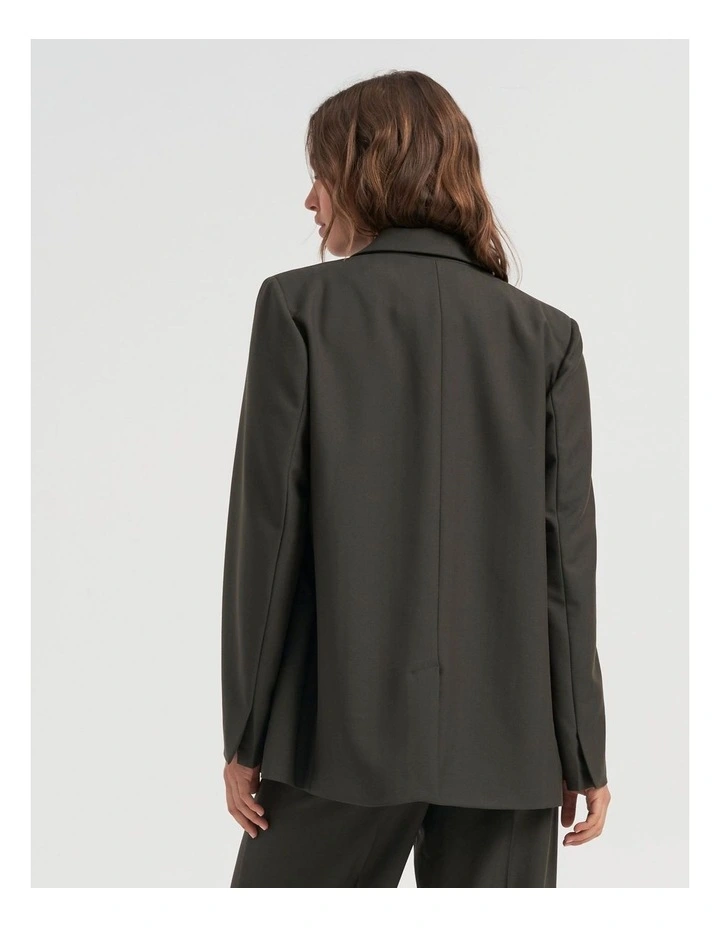 Rome Tailored Blazer in Peat