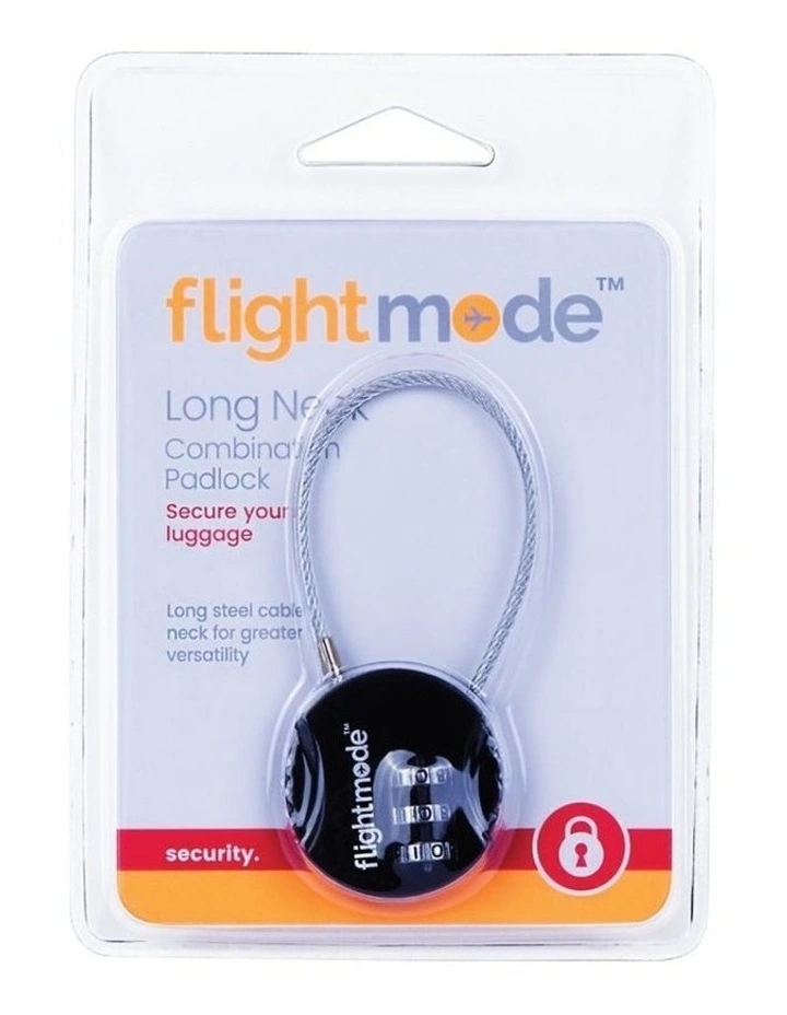 3 Dial Steel Cable Padlock