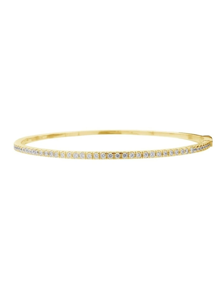 Brilliant Bangle in Gold