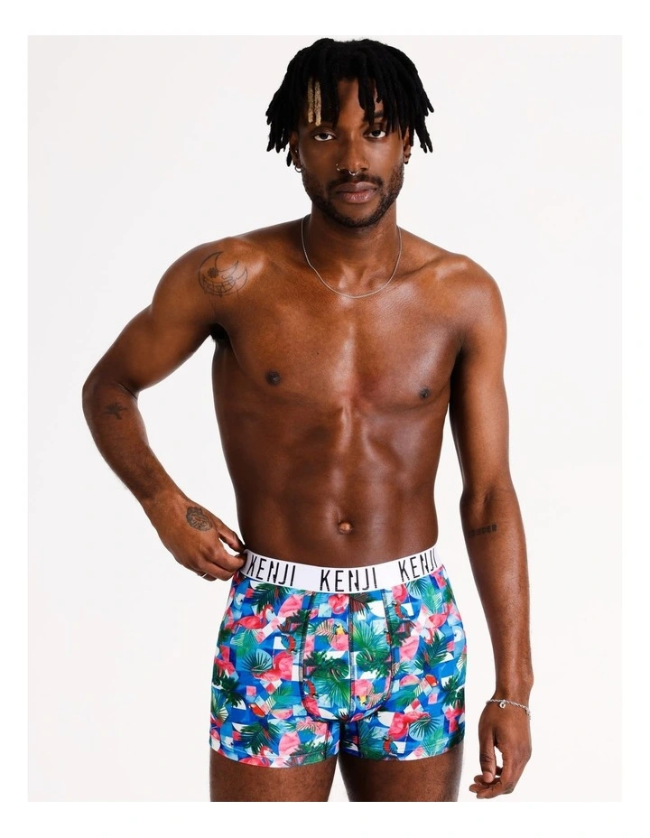 Fashion FastDry Trunks 2 Pack in Parrot